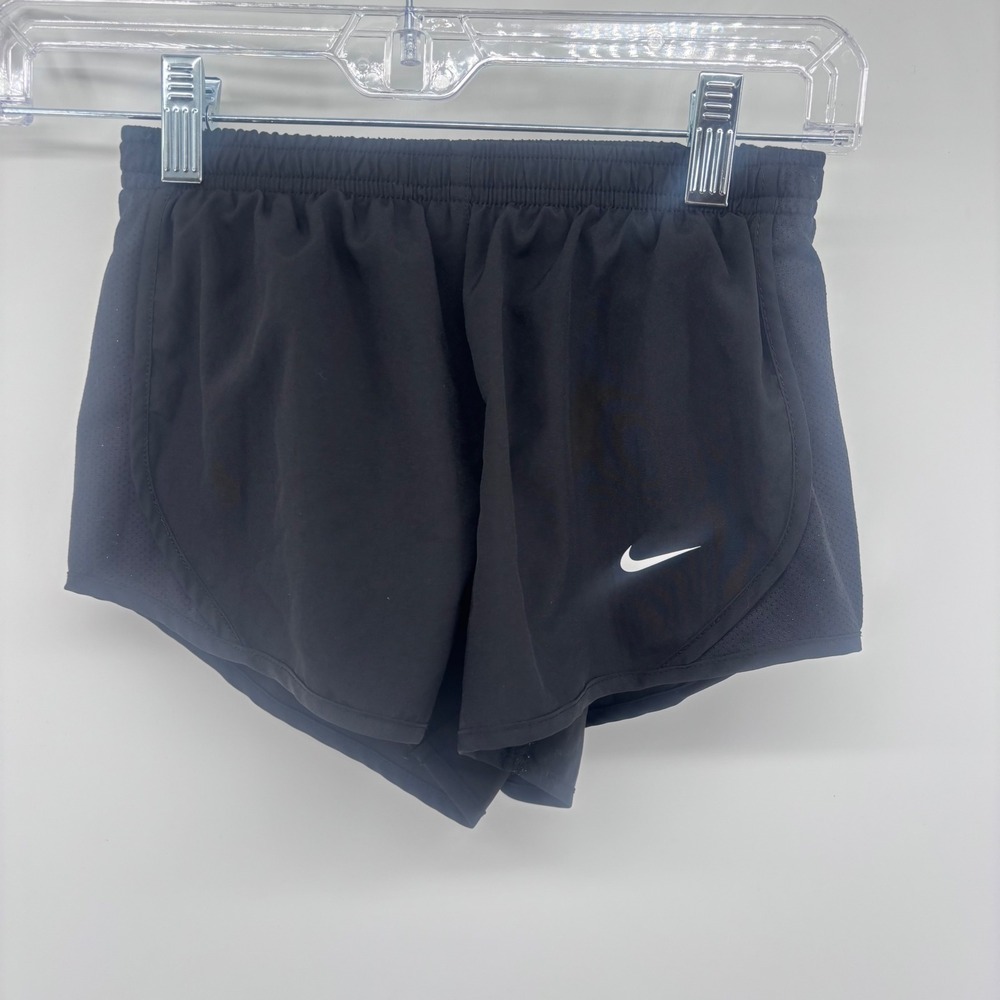 Nike‎ Dri-FIT Running Shorts Girls Athletic Gym Workout Black Size Small